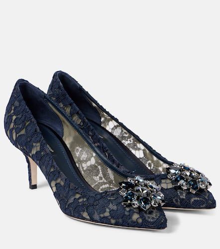 Bellucci embellished lace pumps - Dolce&Gabbana - Modalova