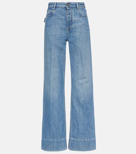 Jeans anchos de tiro medio - Bottega Veneta - Modalova