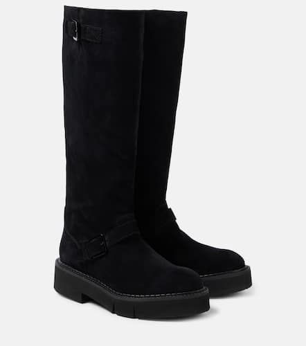 Colby suede knee-high boots - Clergerie - Modalova