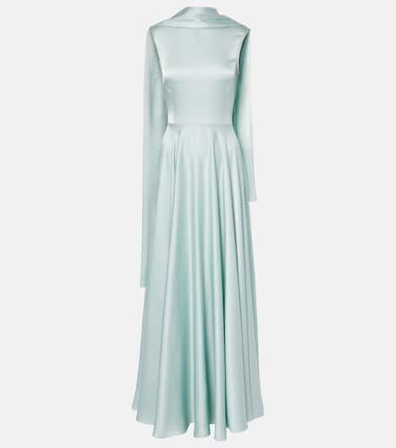 Robe longue Emelia en satin - Solace London - Modalova