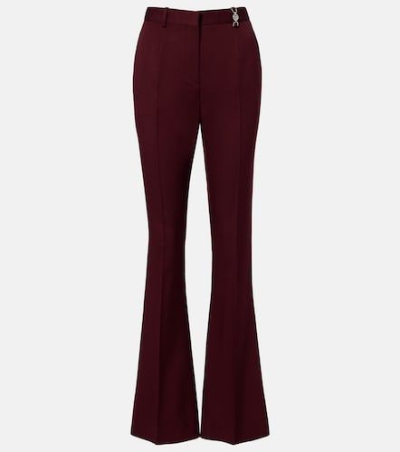 Versace Wool flared pants - Versace - Modalova