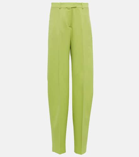 Pantalones tapered Jagger de lana - The Attico - Modalova