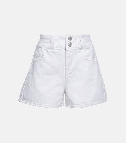 Triple-stitch high-rise denim shorts - Frame - Modalova