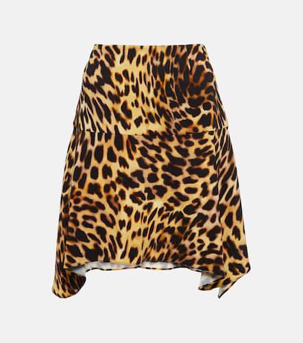 Minifalda con estampado de guepardo - Stella McCartney - Modalova