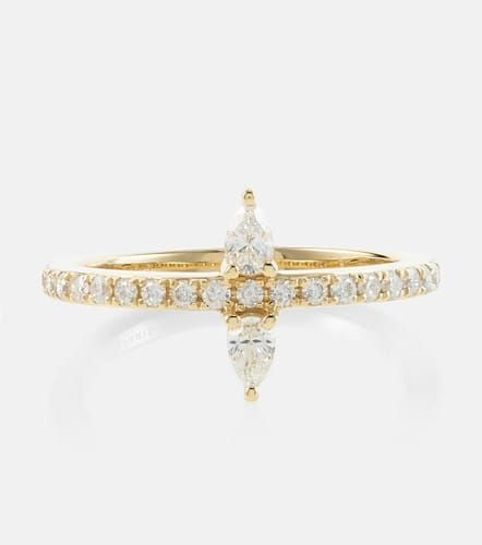 Persée Héra 18kt ring with diamonds - Persee - Modalova