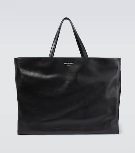 Passenger XL leather tote bag - Balenciaga - Modalova