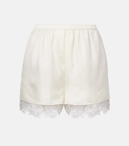 Róhe Shorts de seda con encaje - Rohe - Modalova