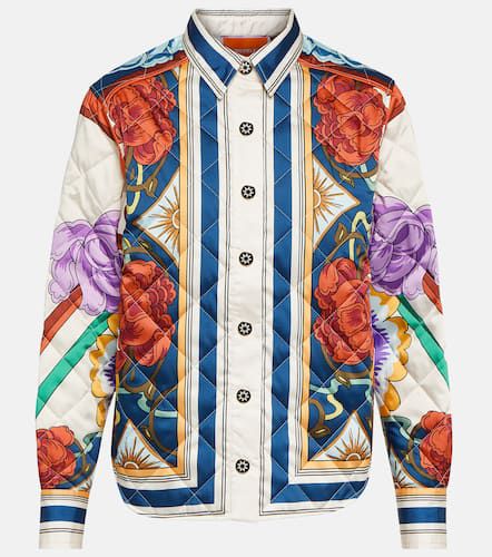 Edie printed quilted twill jacket - La DoubleJ - Modalova