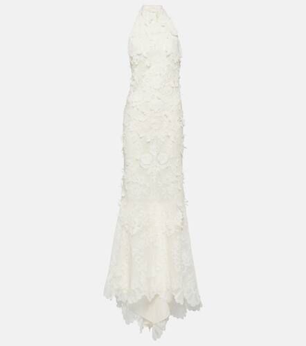 Cotton-blend lace gown - Alexander McQueen - Modalova