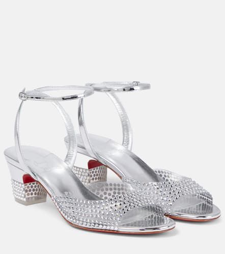 Cassandrissima embellished PVC sandals - Christian Louboutin - Modalova