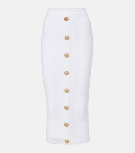 Balmain Falda midi trenzada - Balmain - Modalova