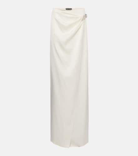 Tom Ford Wickelrock aus Seidensatin - Tom Ford - Modalova