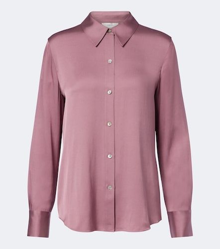 Vince Camicia in misto seta - Vince - Modalova