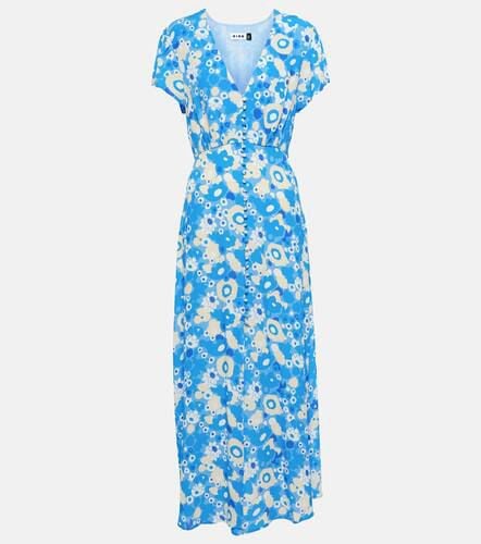 Rixo Vestido midi de crepé floral - Rixo - Modalova