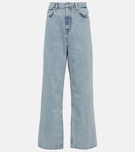 Jeans rectos de tiro bajo - Wardrobe.NYC - Modalova