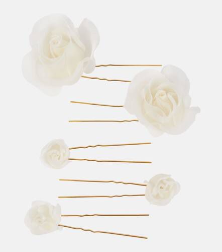Bridal Rosalie set of 5 bobby pins - Jennifer Behr - Modalova