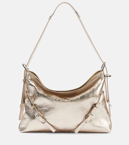 Voyou Medium metallic leather shoulder bag - Givenchy - Modalova