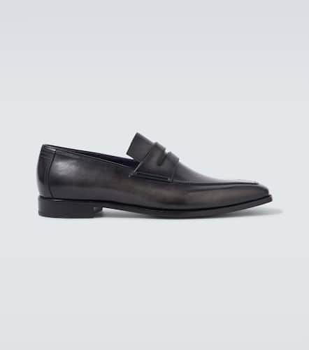 Andy DÃ©mesure leather penny loafers - Berluti - Modalova