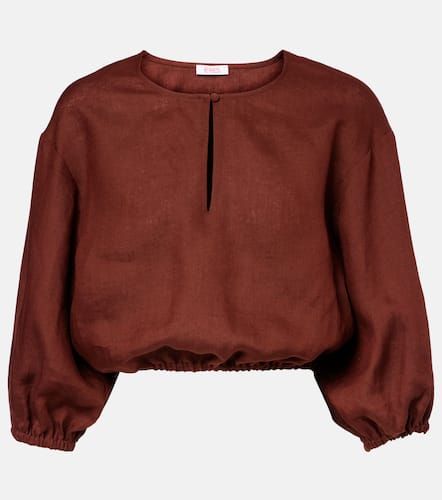 Eres Top raccourci Gracieux en lin - Eres - Modalova