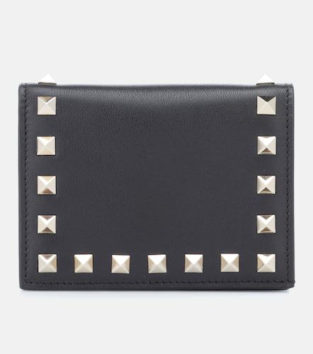 Rockstud leather wallet - Valentino Garavani - Modalova