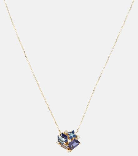 Amalfi Collection Blossom 14kt yellow necklace with diamonds - Suzanne Kalan - Modalova