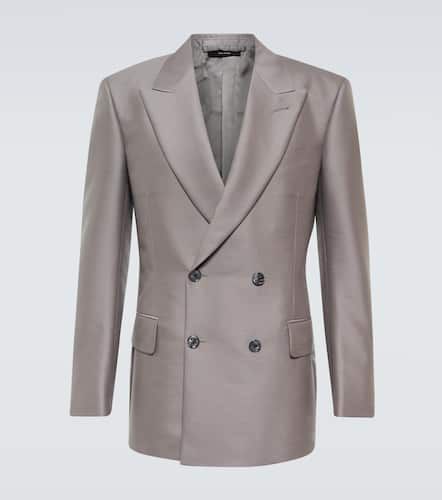 Reverse twill organza suit jacket - Tom Ford - Modalova