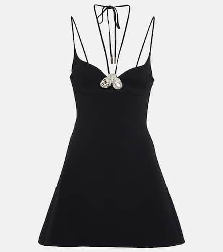 Embellished cady minidress - David Koma - Modalova