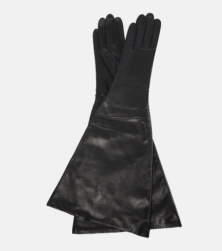 Alaia Flared leather gloves - Alaia - Modalova