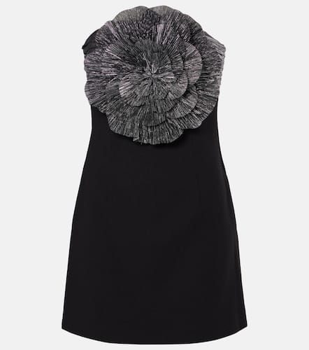 Vestido corto Lumi con aplique floral - Rebecca Vallance - Modalova