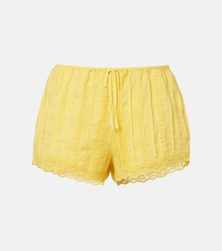 Doen Leda lace-trimmed shorts - Doen - Modalova