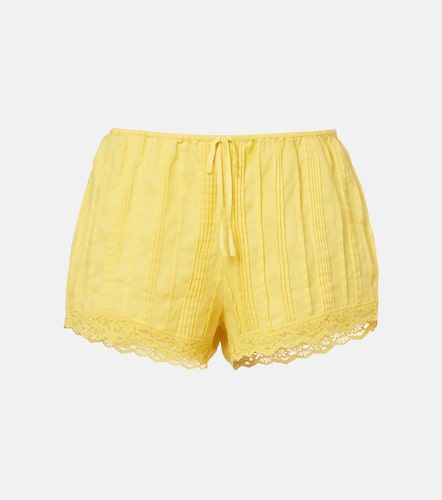 Doen Leda lace-trimmed shorts - Doen - Modalova