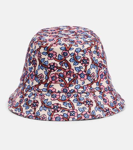 Haley printed cotton bucket hat - Isabel Marant - Modalova