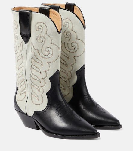 Duerto leather cowboy boots - Isabel Marant - Modalova