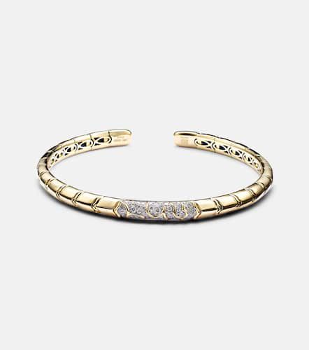 Armreif Ondine aus 18kt Gelbgold mit Diamanten - Marina B - Modalova