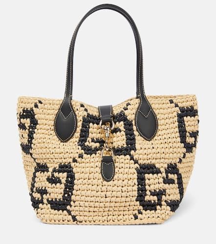 Bolso cesta Summer Medium con piel - Gucci - Modalova