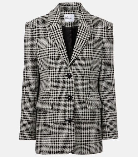 Hundstooth oversized blazer - Self-Portrait - Modalova