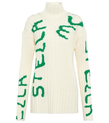 X Ed Curtis printed wool-blend sweater - Stella McCartney - Modalova