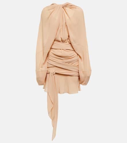 Twist-detail silk chiffon minidress - Maison Margiela - Modalova