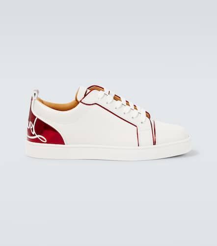 Zapatillas Fun Louis Junior de piel - Christian Louboutin - Modalova