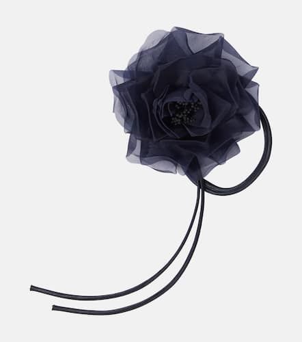 Jessy floral-applique silk brooch - Max Mara - Modalova