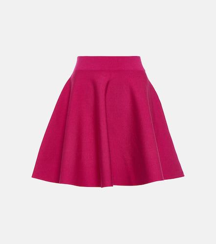 Flared wool-blend miniskirt - Nina Ricci - Modalova