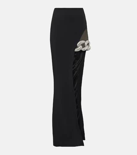 Asymmetric embellished maxi skirt - David Koma - Modalova