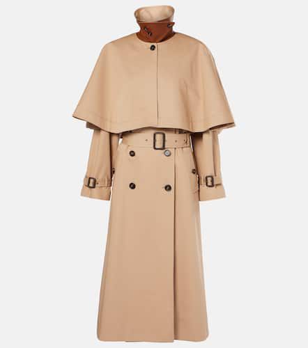 ChloÃ© Caped cotton gabardine trench coat - Chloe - Modalova