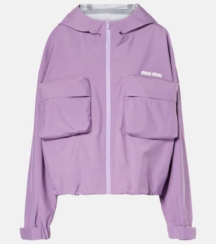 Miu Miu Jacke aus Canvas - Miu Miu - Modalova