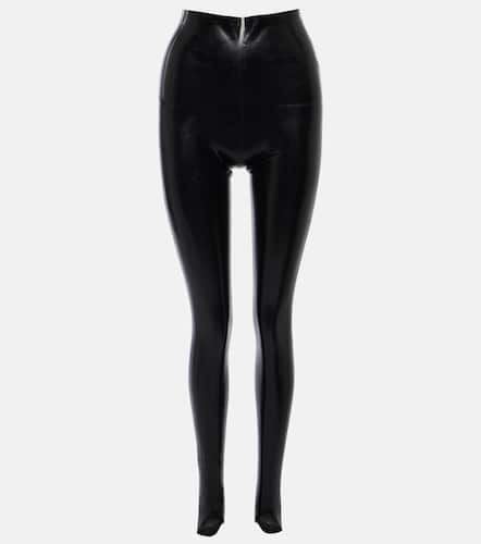 AlaÃ¯a Latex leggings - Alaia - Modalova