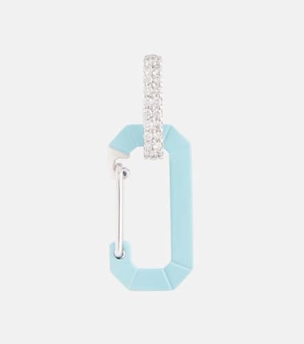Chiara Small 18kt gold single earring with diamonds - Eera - Modalova