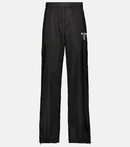 Prada Re-Nylon high-rise trackpants - Prada - Modalova