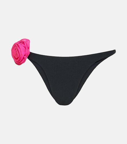 Rose appliquÃ© low-rise bikini bottoms - Same - Modalova