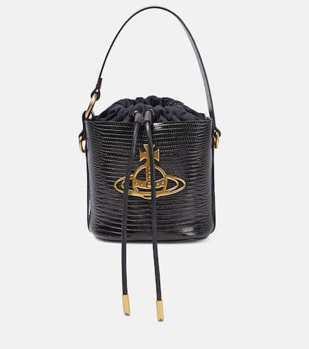 Daisy Small leather bucket bag - Vivienne Westwood - Modalova