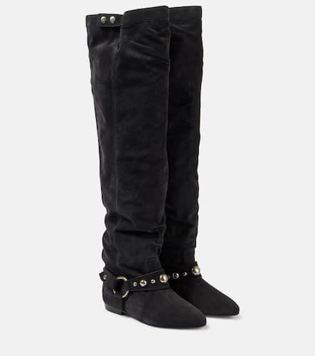 Selize suede over-the-knee boots - Isabel Marant - Modalova